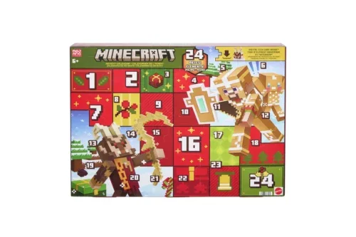 Minecraft Advent Calendar with Action Figures & 15 Accessories- AUTO WIN 16/09