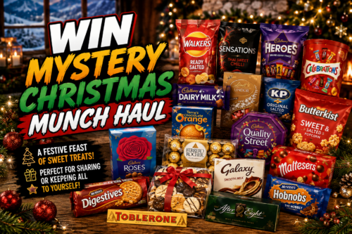 MYSTERY CHRISTMAS MEGA  MUNCH  FOR £1! AUTO-WIN 06/09