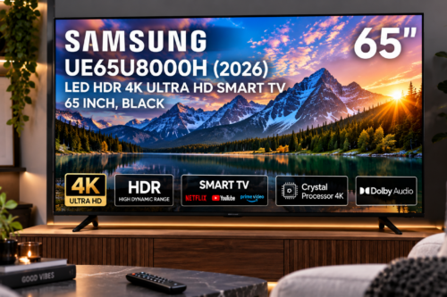 Samsung UE65U8000H (2026) LED HDR 4K Ultra HD Smart TV, 65 inch, Black-AUTO WIN 09/09