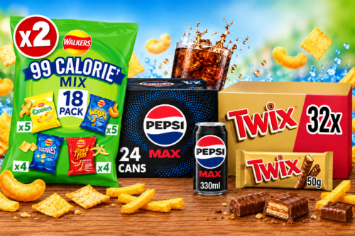 Treat yourself to the ultimate snack bundle AUTO-WIN 08/09