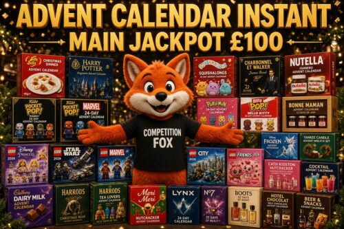 ADVENT CALENDAR INSTANT- MAIN JACKPOT £100 - AUTO WIN 15/09