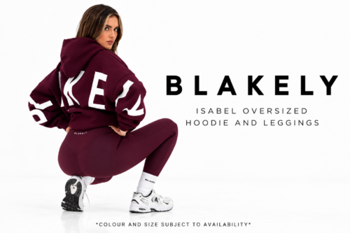 BLAKELY ISABEL OVERSIZED HOODIE AND LEGGINGS -AUTO WIN 04/10
