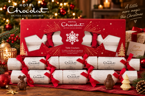 Hotel Chocolat Chocolate Christmas Crackers 6-Piece-AUTO WIN 19/09