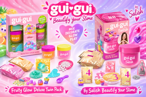 Gui Gui Beautify Your Slime Fruity Glow Deluxe Twin Pack & Gui Gui By Salish Beautify Your Slime-AUTO WIN 14/10