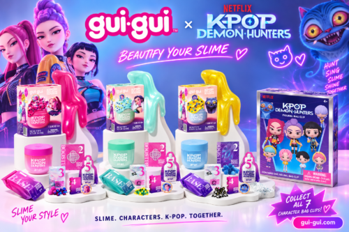 Gui Gui Beautify Your Slime Netflix KPop Demon Hunters x 3 & KPop Demon Hunters Character Bag Clip Assortment x3 -AUTO WIN 29/09