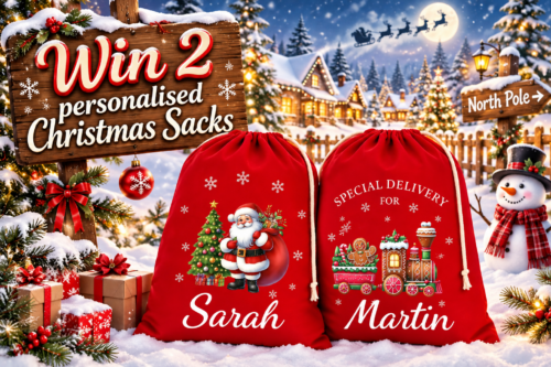 Win 2 Personalised Christmas Sacks AUTO WIN 22/09