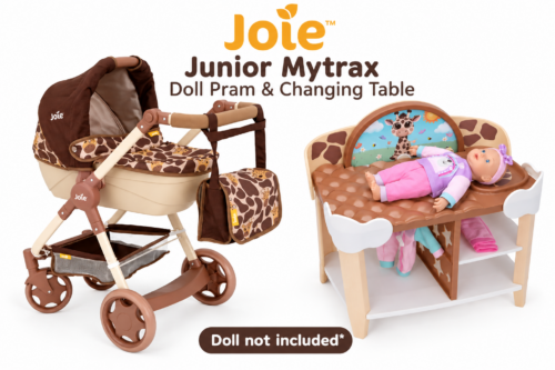 Joie Junior Mytrax Doll Pram & Changing Table- AUTO WIN 02/10