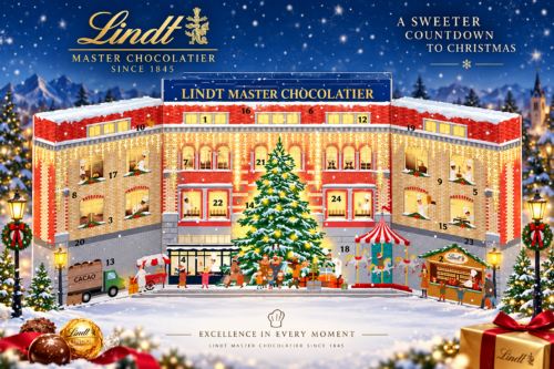 Lindt Chocolate Factory Advent Calendar 304g-AUTO WIN 23/09
