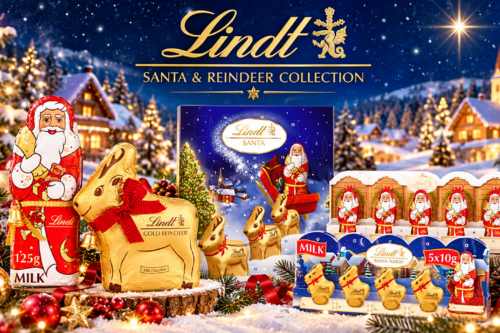 Lindt Santa and Reindeer Collection-AUTO WIN 08/10