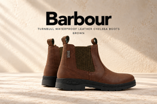 Barbour Turnbull Waterproof Leather Chelsea Boots, Brown-AUTO WIN 29/09