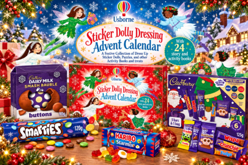 Sticker Dolly Dressing Advent Calendar and Treats-AUTO WIN 04/10