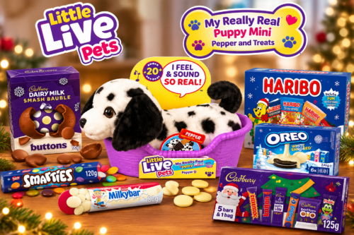 Little Live Pets My Really Real Puppy Mini Pepper and Treats-AUTO WIN 04/10