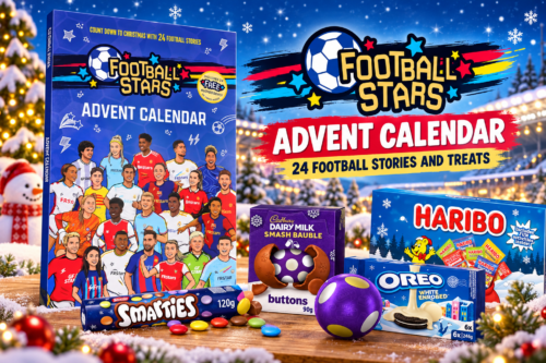 Football Stars Advent Calendar - 24 Football Stories and Treats-AUTO WIN 07/10