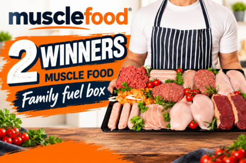2 WINNERS MUSCLE FOOD Family Fuel Box-AUTO WIN 02/10