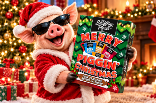 Snaffling Pig Flavoured Pork Crackling Advent Calendar-AUTO WIN 07/10