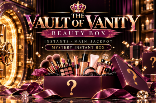 THE VAULT OF VANITY - BEAUTY BOX INSTANTS-MAIN JACKPOT MYSTERY INSTANT BOX- AUTO WIN 05/10