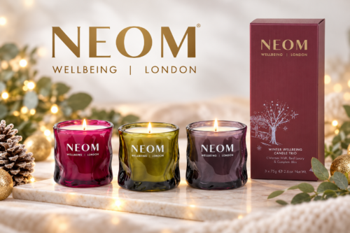 NEOM Wellbeing London Winter Wellbeing Single Wick Candle, Set of 3 -AUTO WIN 10/10