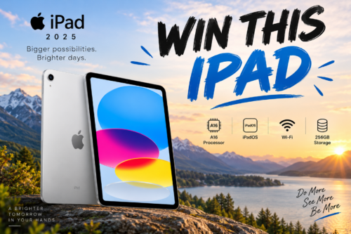 Apple 2025 Apple iPad 11", A16 Processor, iPadOS, Wi-Fi, 256GB, Silver-AUTO WIN 11/09