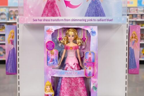 Princess Aurora Pink to Blue Dress Doll-AUTO WIN 19/09