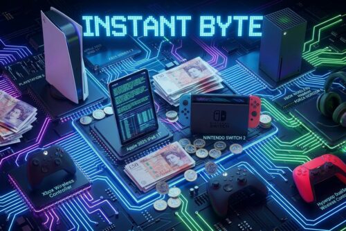 INSTANT BYTE - WIN TECH INSTANTLY - MAIN JACKPOT £200 CASH - AUTO WIN 19/09