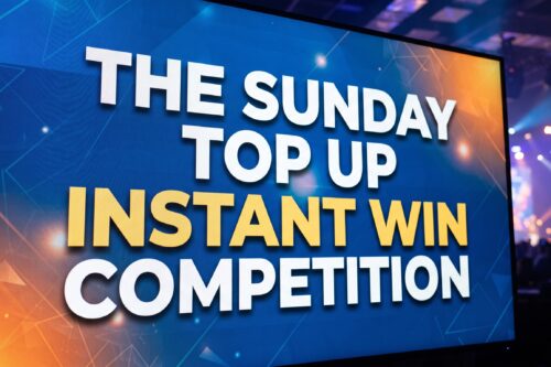 THE SUNDAY TOP UP INSTANT-MAIN JACKPOT £50 CASH- AUTO WIN 04/10
