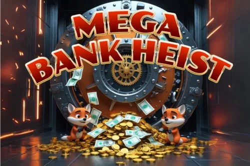 MEGA BANK HEIST -AUTO WIN MAIN JACKPOT £200 AUTO WIN 22/09