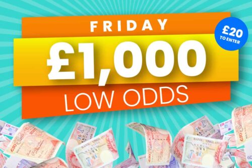 WIN £1000 CASH LOW ODDS- 18/09-AUTO WIN