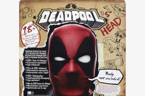 MARVEL AVENGERS Marvel Legends Premium Interactive Electronic Deadpool Head-AUTO WIN 13/09