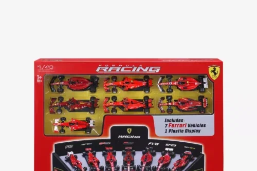 BBURAGO F1 Ferrari Die-Cast Model Car Deluxe Gift Set-AUTO WIN 17/09