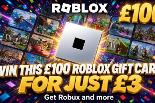 ROBLOX GIFT CARD – £100 -AUTO WIN 29/09