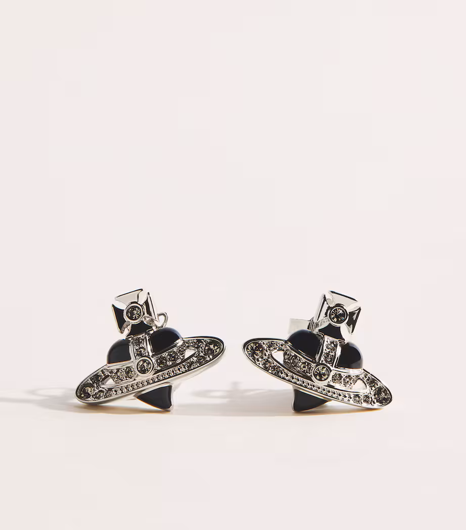 Vivienne Westwood Diamante Heart Earrings-AUTO WIN 17/09