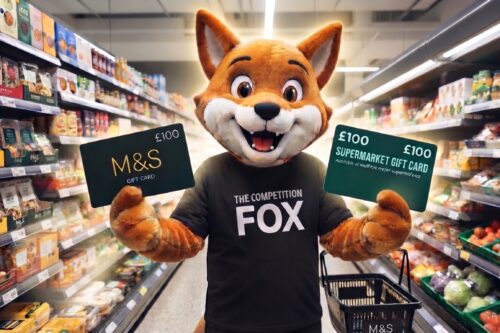 WIN £100 SUPERMARKET GIFT CARD & £100 M&S GIFT CARD-13/09