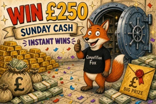 WIN £250 SUNDAY CASH + INSTANT WINS – 20/09-AUTO WIN