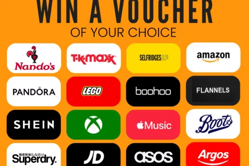WIN £300 VOUCHER OF WINNERS CHOICE- 18/09