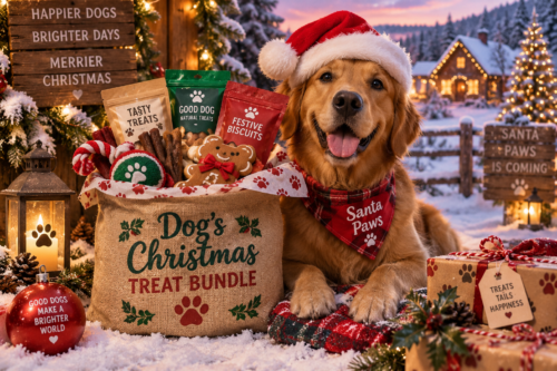 Dog's Christmas Treat Bundle -AUTO WIN 10/10