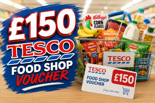 £150 TESCO FOOD SHOP VOUCHER 06/09