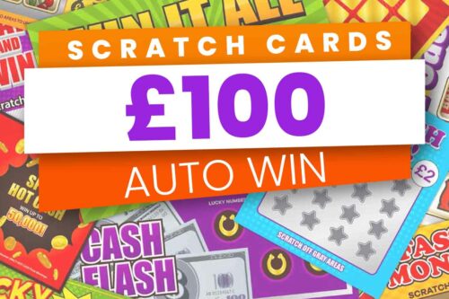 £100 WORTH OF SCRATCH CARDS- 28/09 AUTO WIN
