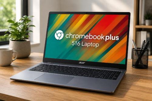 Acer Chromebook Plus 516 Laptop, Intel Core i3 Processor, 8GB RAM, 128GB SSD, 16” WUXGA, Iron 01/09