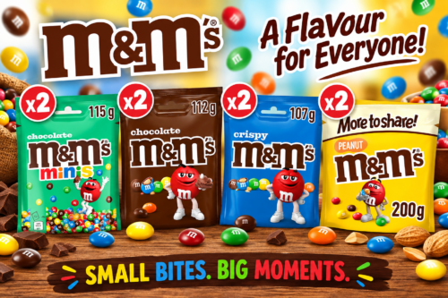 M&Ms Bundle 2 Bags Of Each AUTO-WIN 08/09