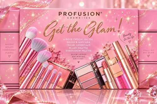 Profusion Get The Glam Makeup Set-AUTO WIN 08/10