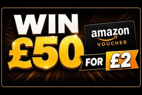 WIN £50 AMAZON GIFT CARD-AUTO WIN 02/10