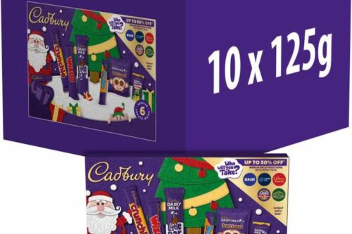 CADBURY CHOCOLATE SELECTION BOX 125G (BOX OF 10)- AUTO WIN 23/09