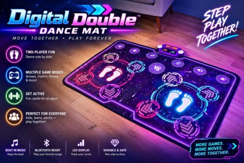 Digital Double Dance Mat-AUTO WIN 04/10