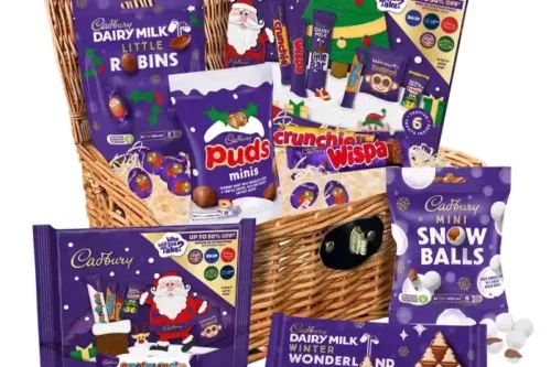 CADBURY CHRISTMAS CHOCOLATE SHARING BASKET-AUTO WIN 16/09