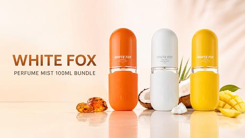 WHITE FOX PERFUME MIST 100ML BUNDLE-AUTO WIN 24/09