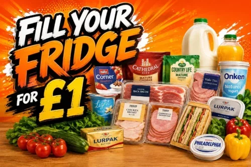 FILL YOUR FRIDGE FOR £1 AUTO-WIN 14/09
