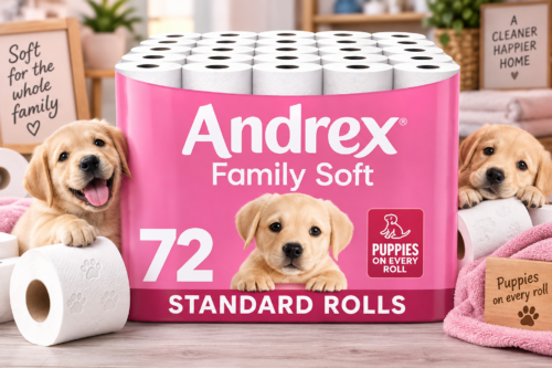 ANDREX FAMILY SOFT TOILET ROLLS – 72 TOILET ROLL PACK – AUTO WIN 22/09