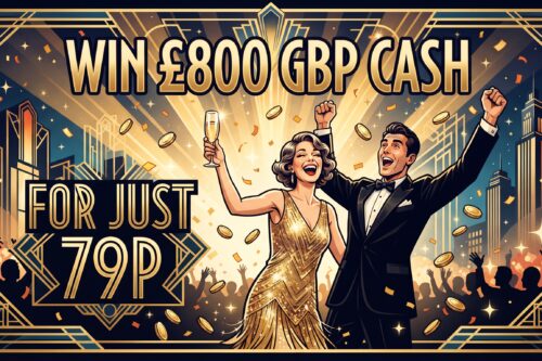 WIN £800 CASH FOR 79P- AUTO WIN 12/09