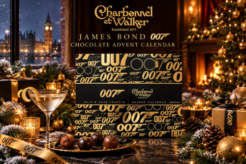 JAMES BOND 007 CHOCOLATE ADVENT CALENDAR - BY CHARBONNEL ET WALKE-AUTO WIN 02/11