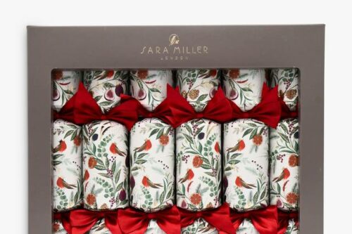 Festive Figs and Fern Luxury Christmas Crackers, Pack of 6 AUTO WIN 06/10
